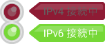 IPv6接続中
